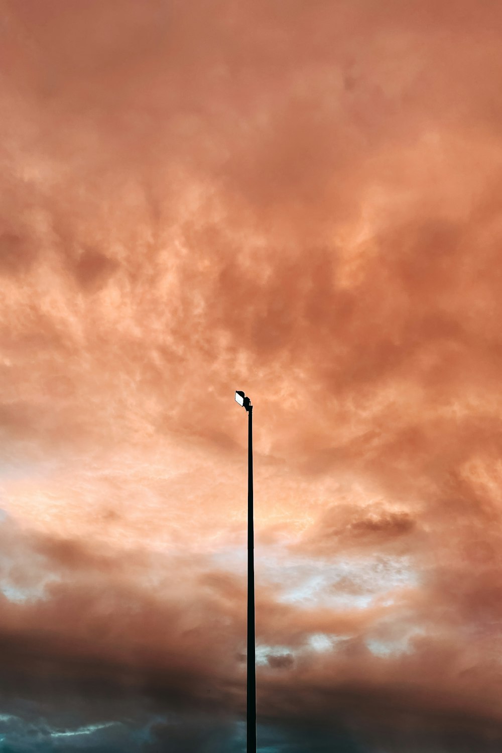 black and brown clouds during sunset