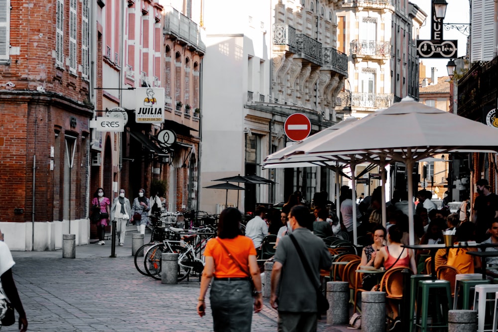 people walking on street during daytime