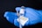 clear plastic bottle on blue textile