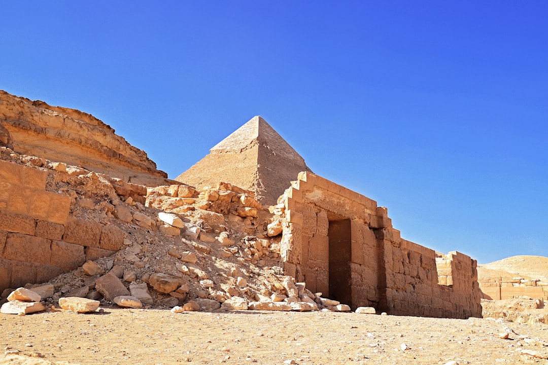 brown rock formation under blue sky during daytime