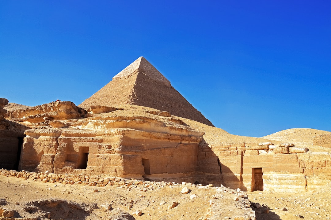 brown rock formation under blue sky during daytime