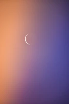 A peaceful meditation scene with soft gradients and subtle moon motifs in the background.