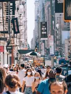 people walking on street during daytime