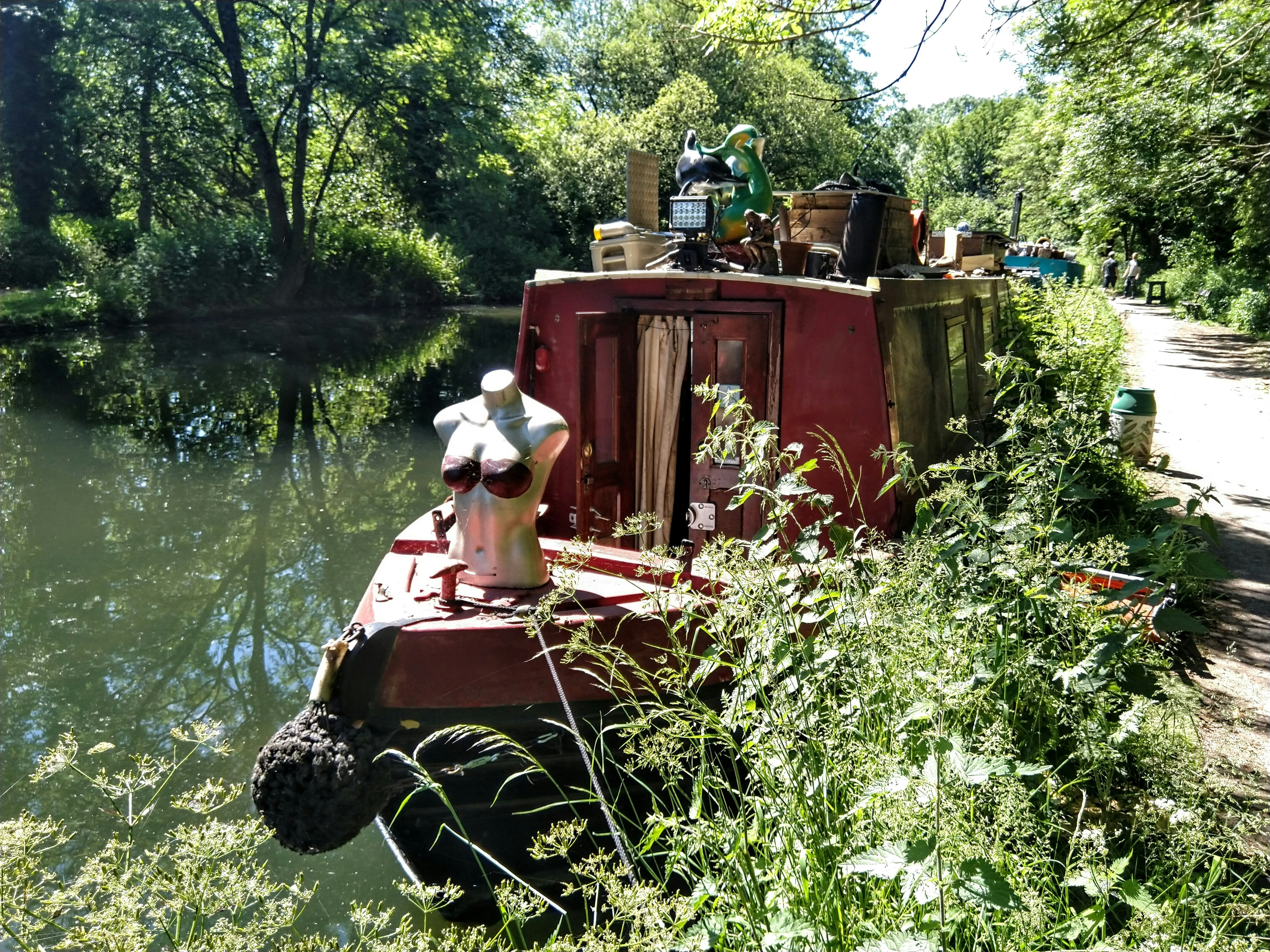 ATV volunteer on restoration site