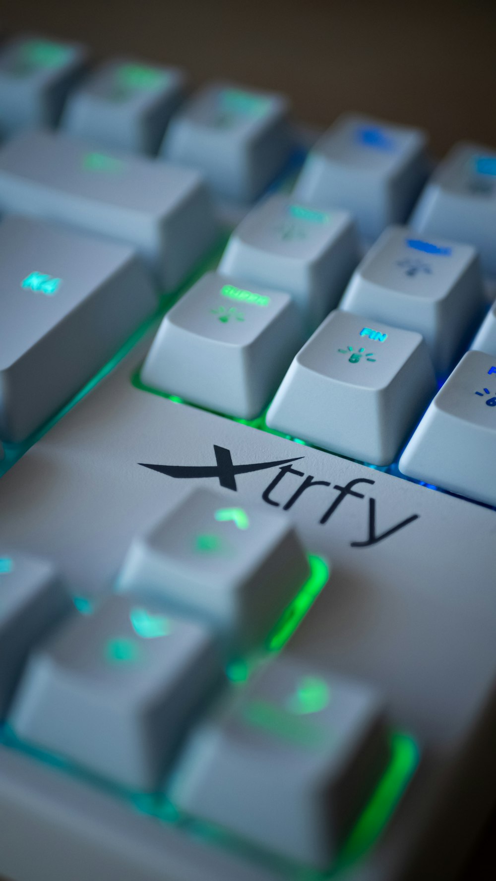 white and black computer keyboard