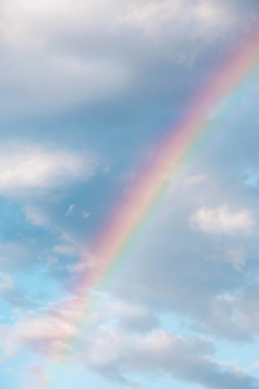 Bright sky background rainbow images for cheerful design