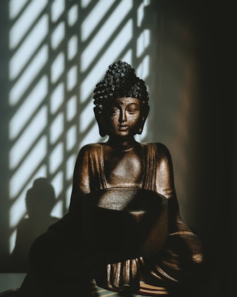 woman in black dress sitting on chair