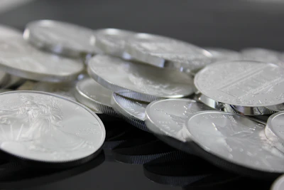 Gold coins detail
