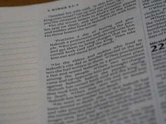 A close-up of a page from a book, featuring text printed in black on a white background. The text is arranged in paragraphs with numbered sections and some quotations. The left margin is visible, with dotted lines on the page.