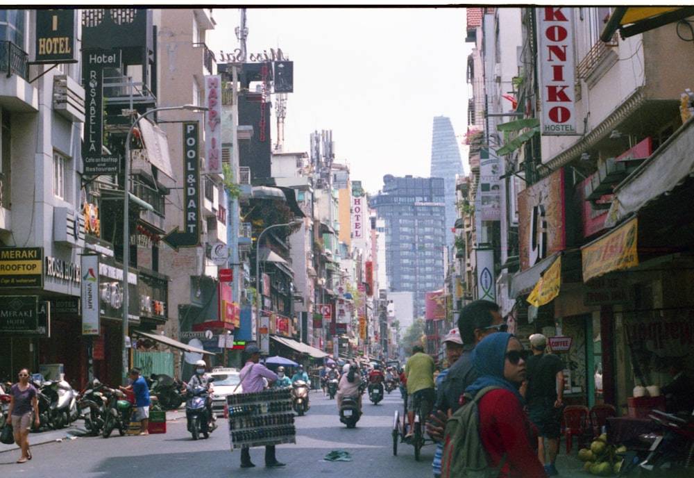 people walking on street during daytime