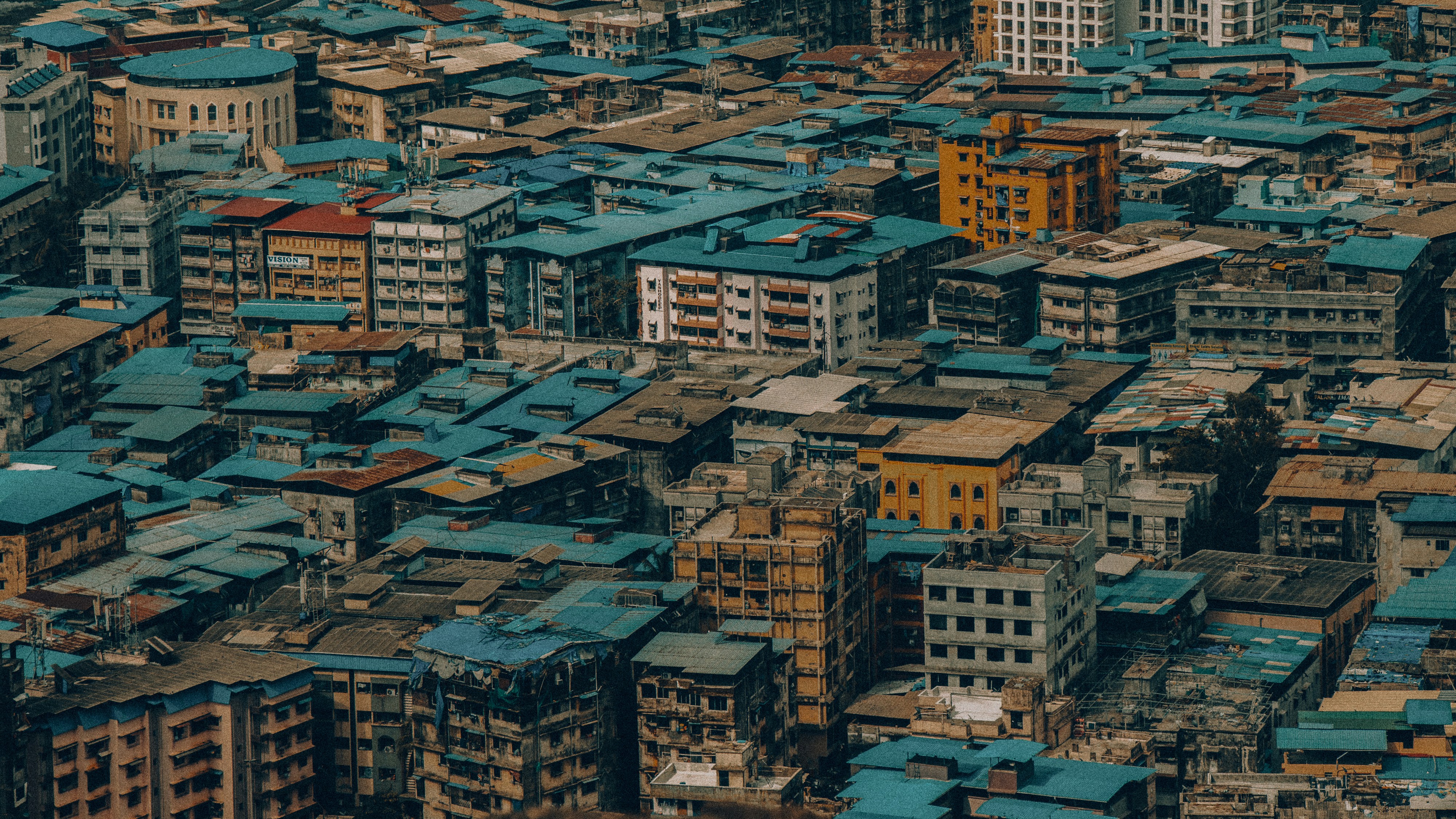 aerial view of city buildings during daytime