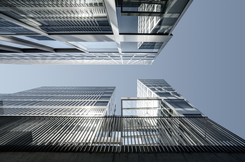 white and black concrete building