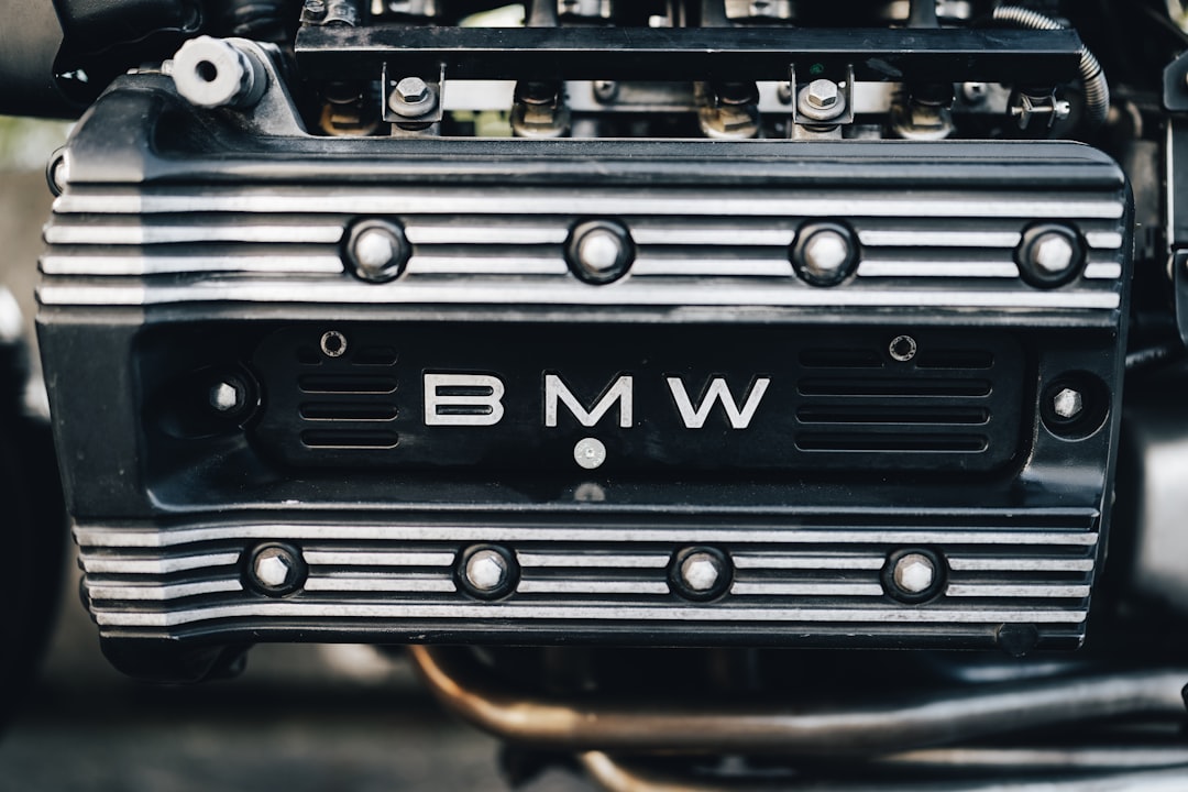 black and silver mercedes benz car engine