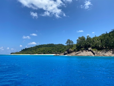 A scenic view of Boracay Island showcasing its natural beauty.
