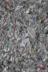 A collection of shredded paper, showcasing the results of efficient document destruction.