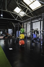 Neat and tidy gym interior after thorough cleaning service