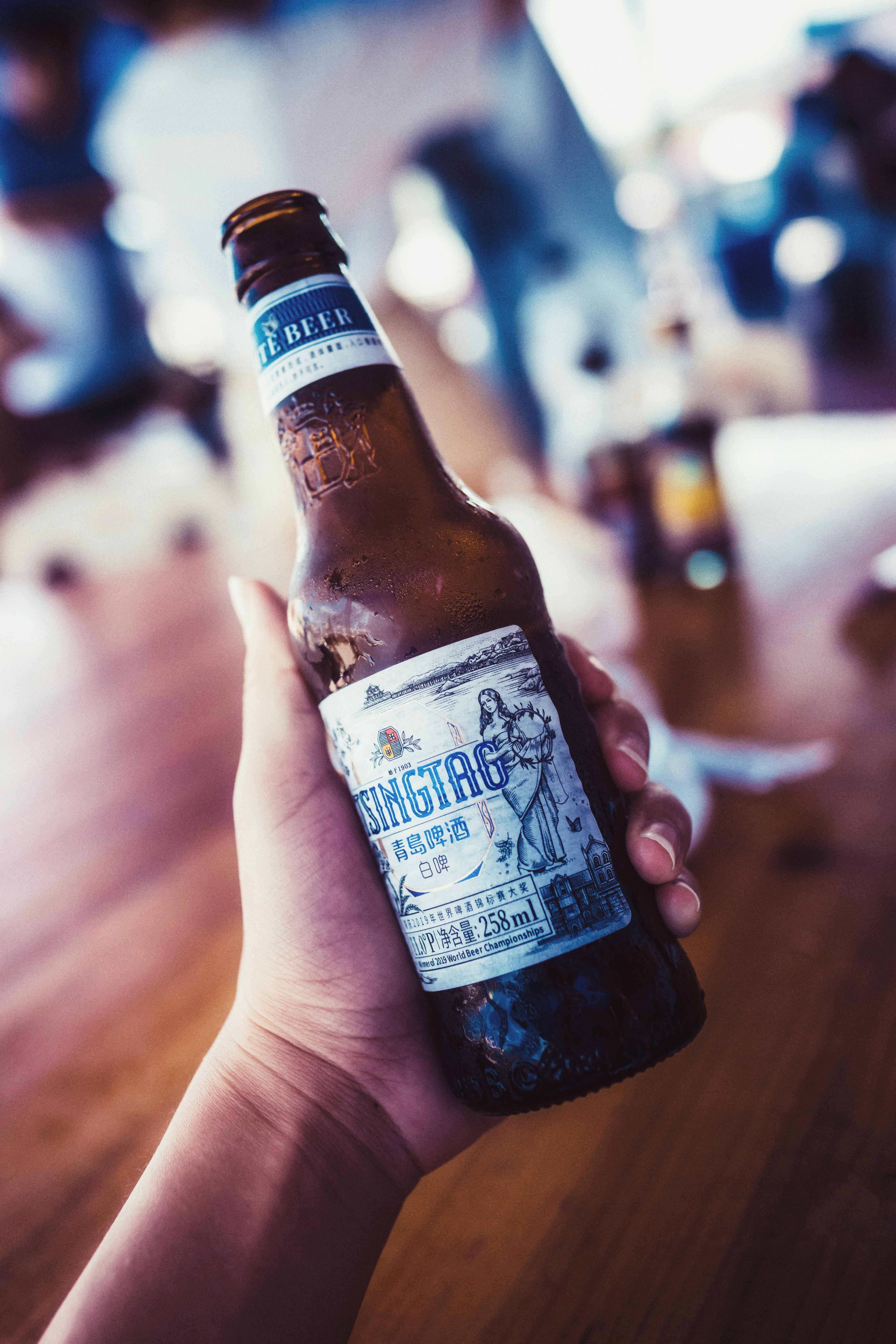 Cerveja artesanal gelada