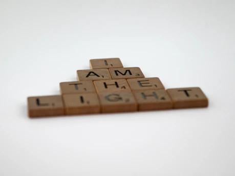 brown wooden blocks on white surface