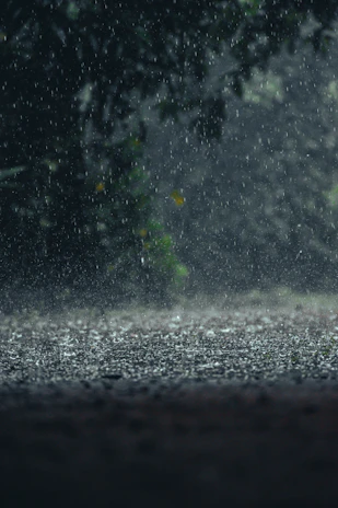 water droplets on glass window