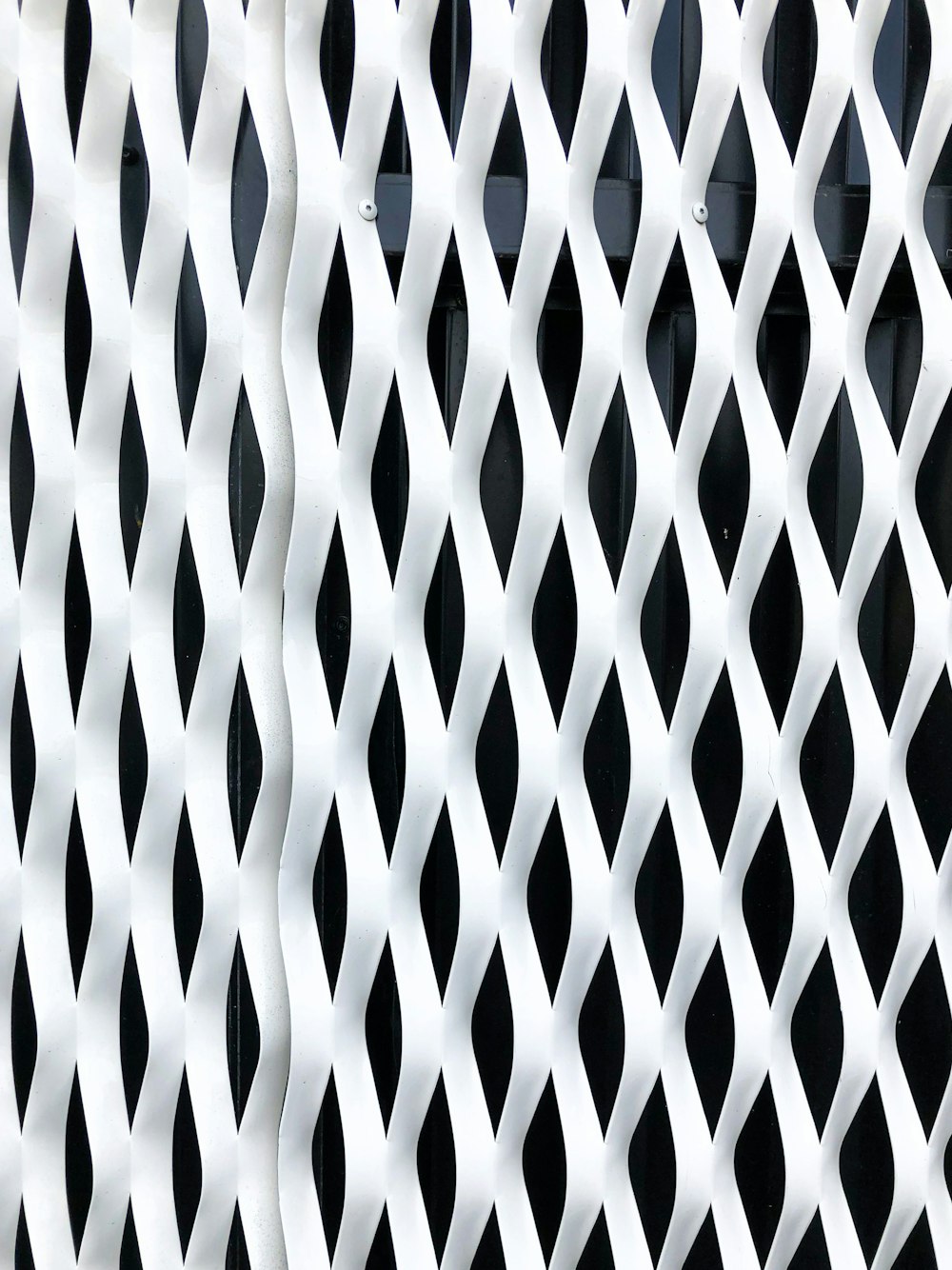 black and white checkered textile