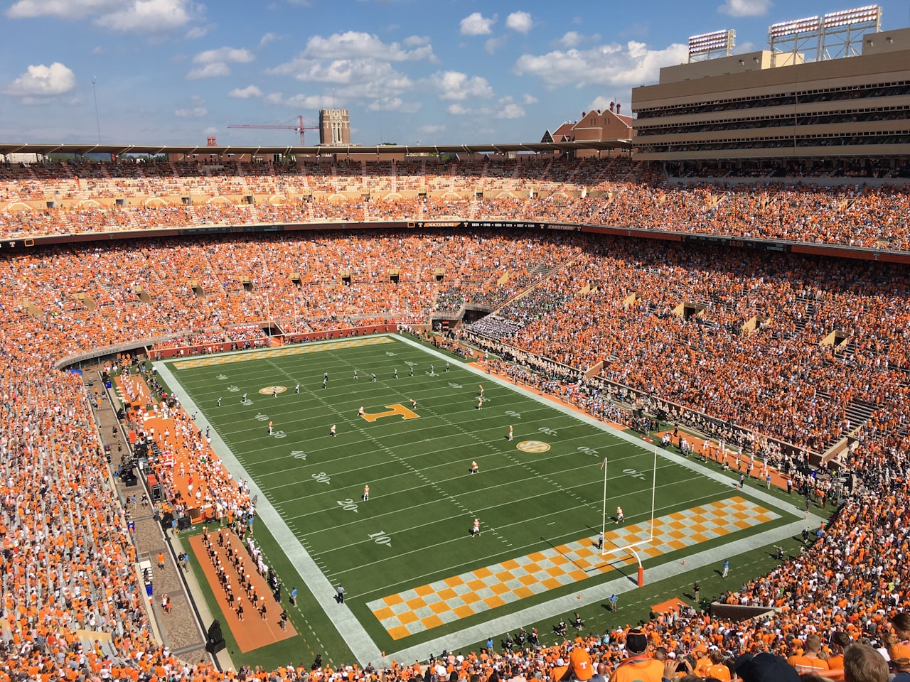 Celebrating the Spirit of the University of Tennessee Football Team