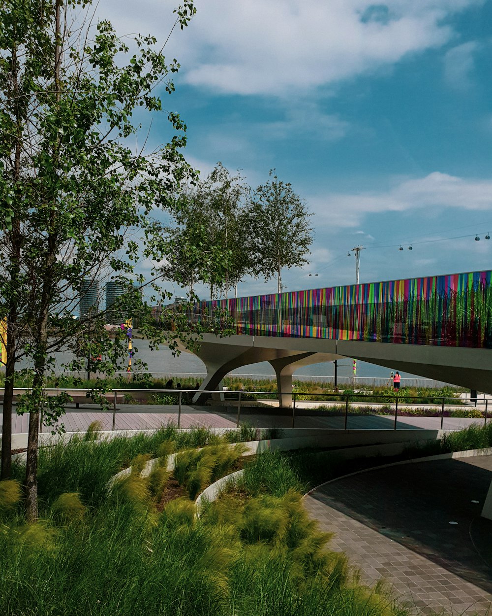 green and brown bridge under blue sky during daytime