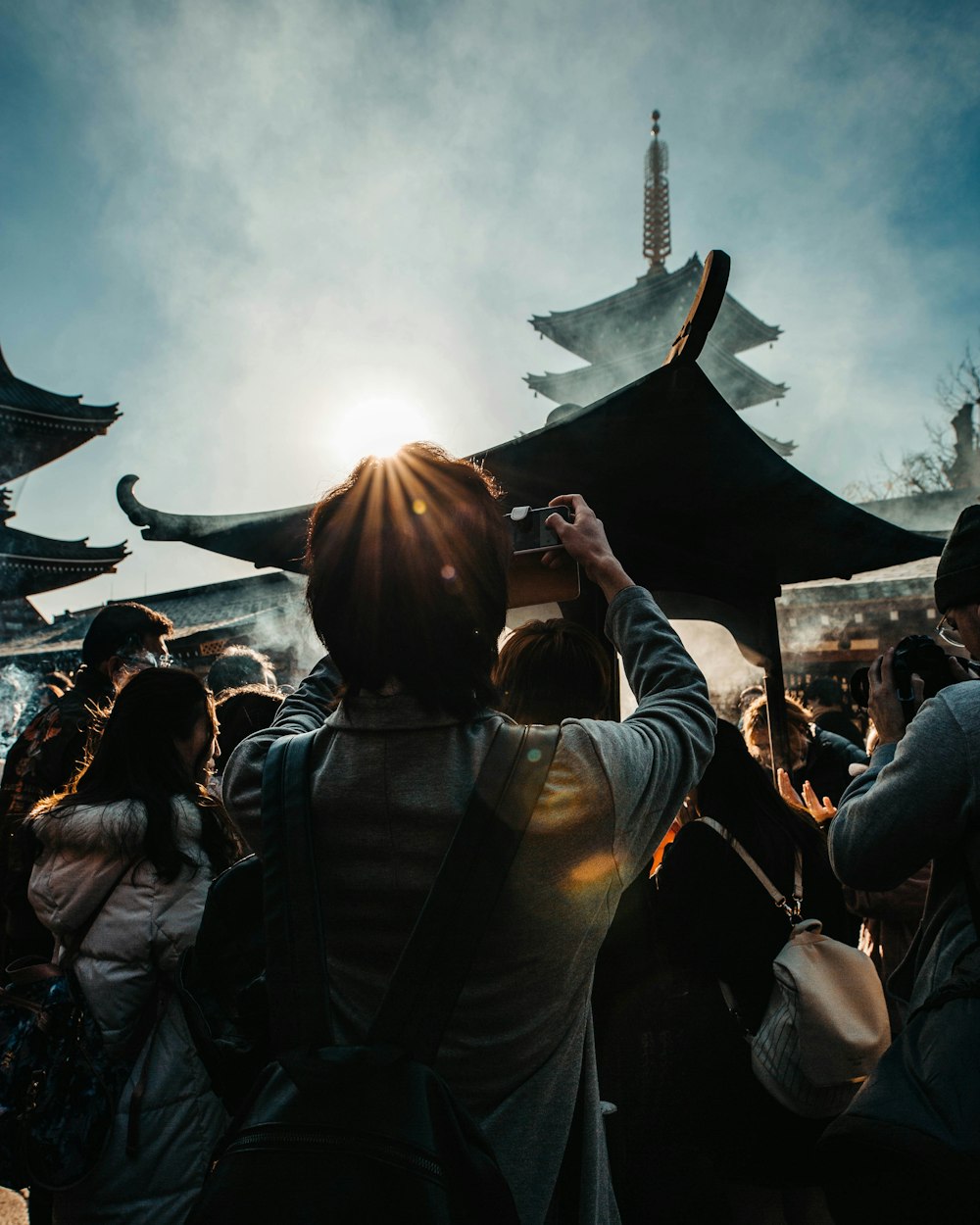 people gathering in a concert