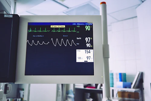 Bedside vitals monitor used for chronic care management