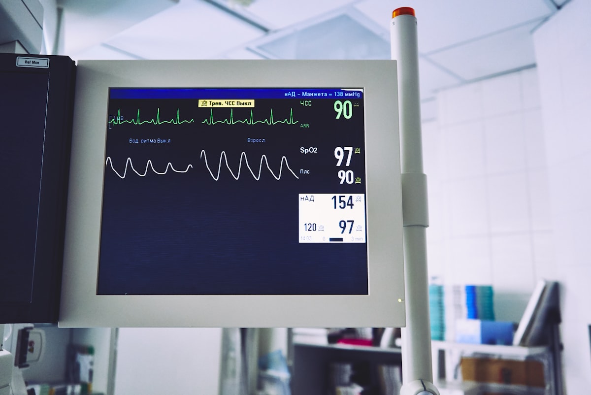 Nurse reviewing AI-generated clinical documentation on a tablet