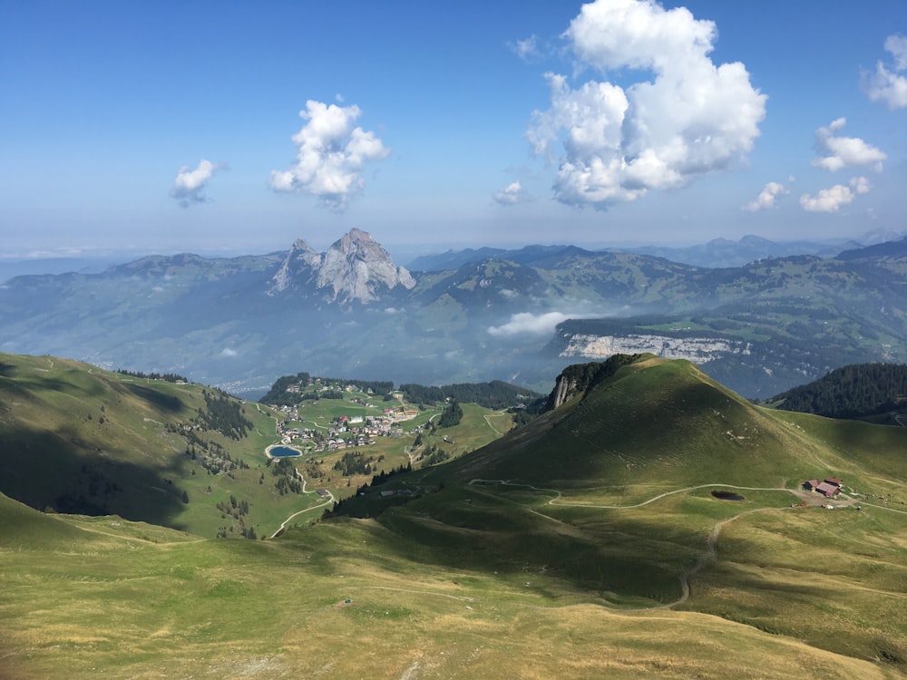 green mountain under blue sky during daytime