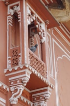 Close-up of a sturdy anti-pigeon net installed on a balcony in Thoraipakkam.