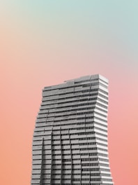 black and white building under blue sky during daytime