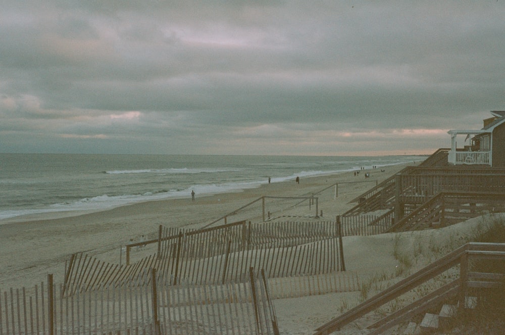 white sand beach during daytime