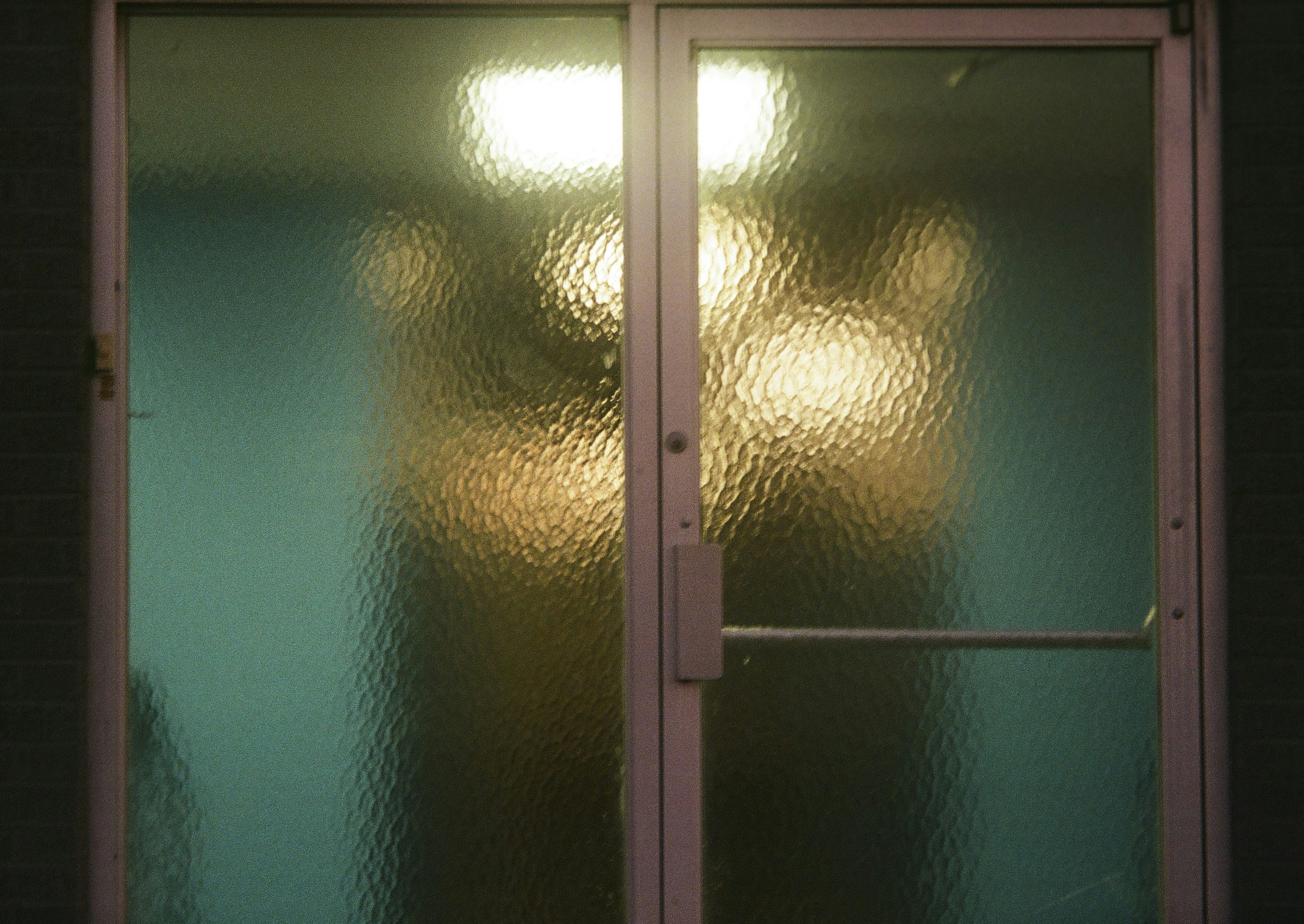 Glass door