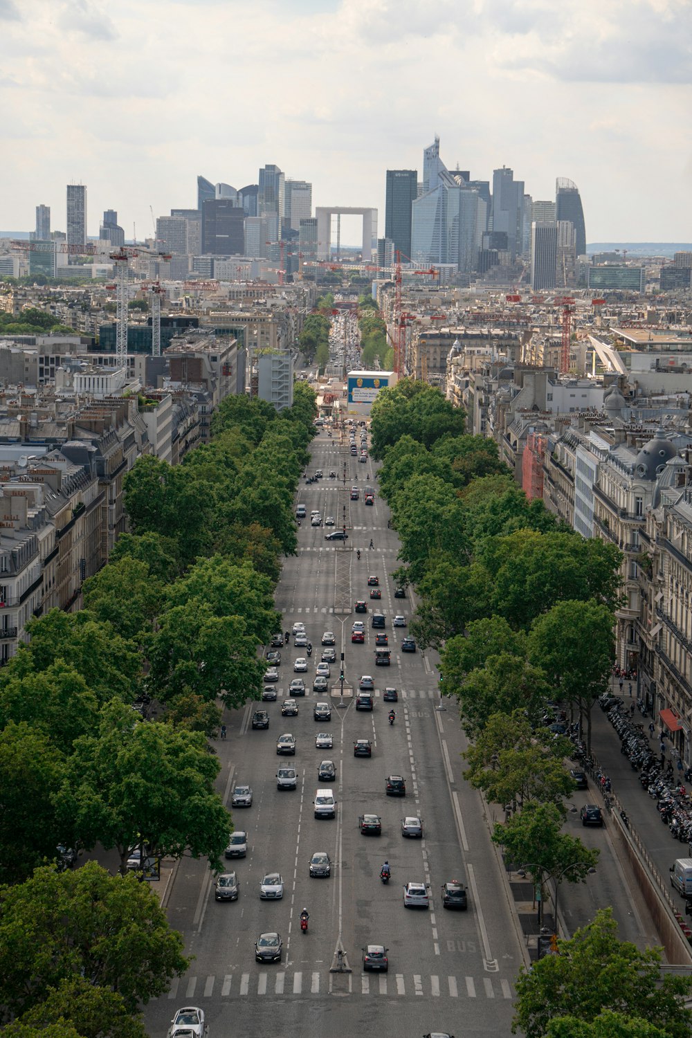 aerial view of city buildings during daytime