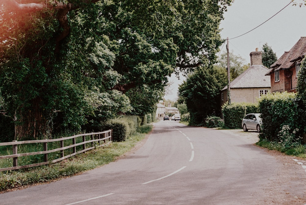 white car on road during daytime