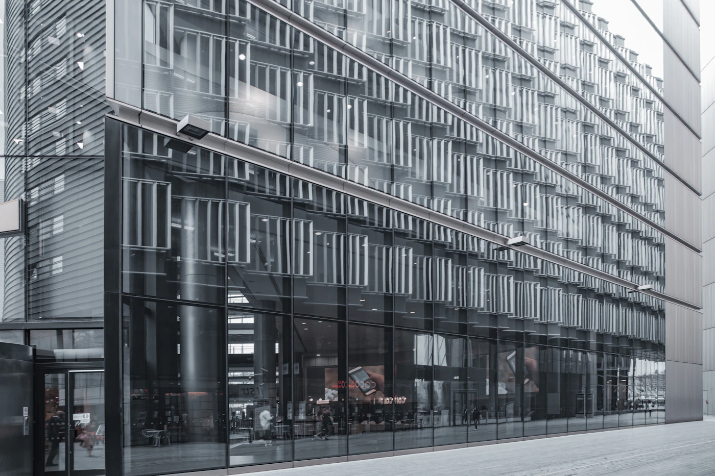 Commercial building under construction and build-out