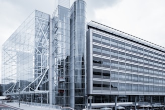 gray concrete building under white sky during daytime