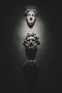 woman with black floral headdress