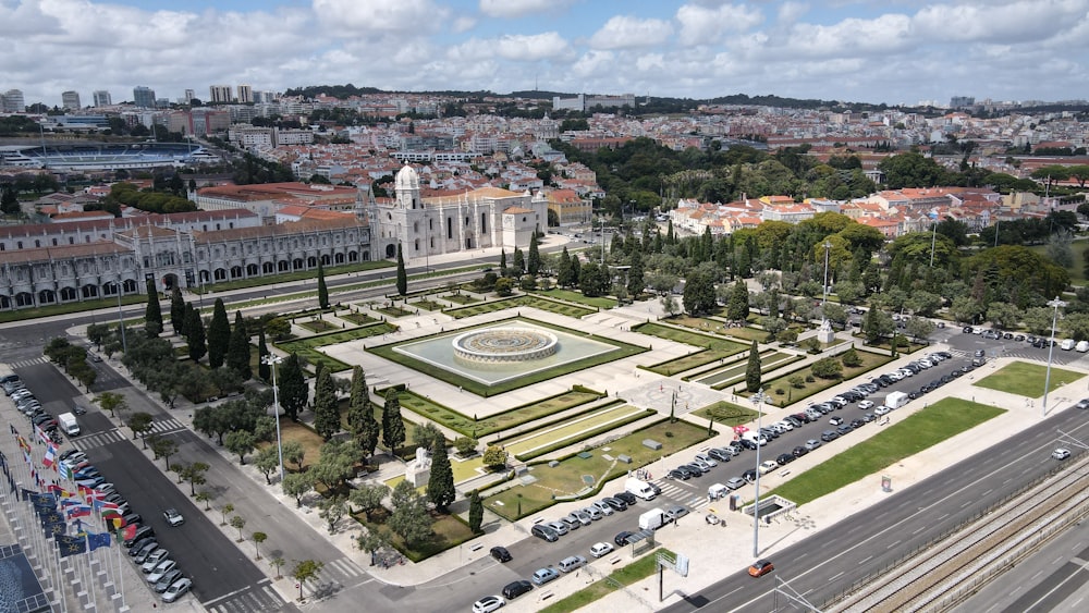 aerial view of city buildings during daytime