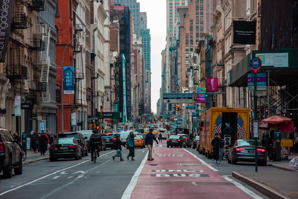 people walking on pedestrian lane during daytime