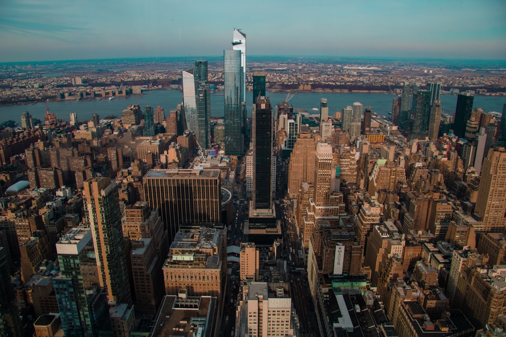 aerial view of city buildings during daytime