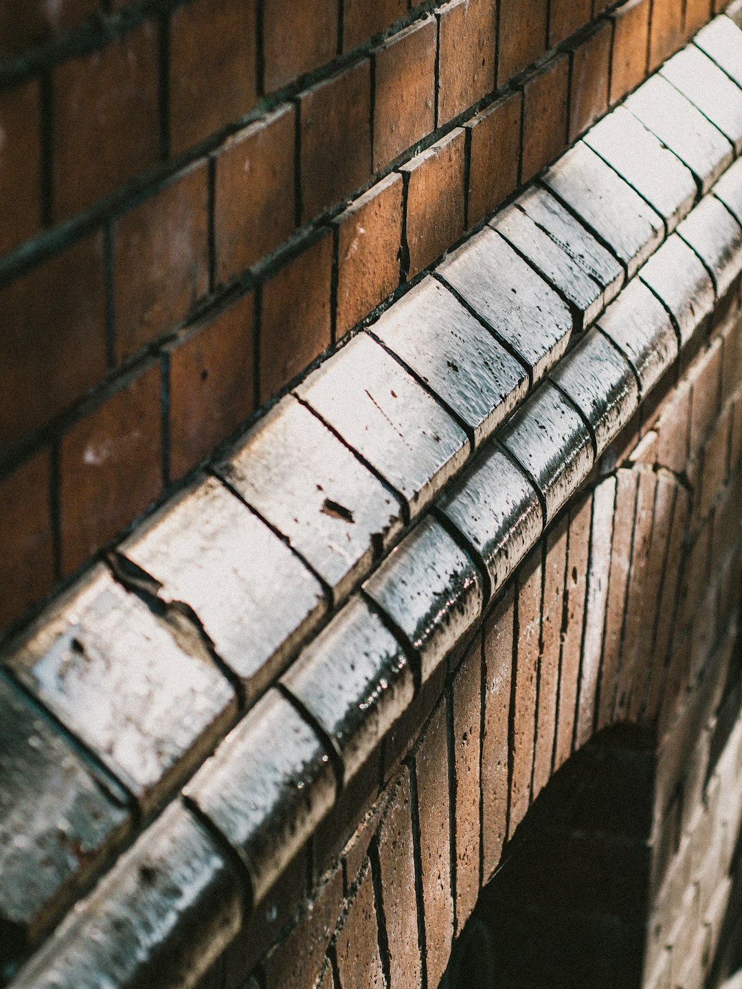 brown and gray brick wall