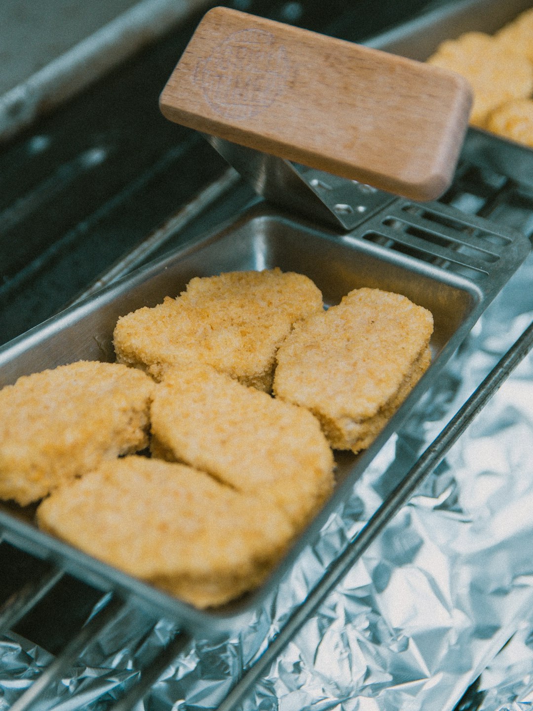 brown cookies on stainless steel tray