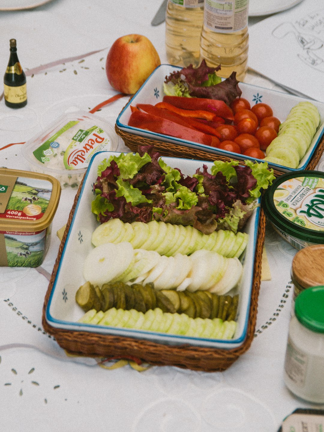 sliced fruits on brown wooden tray