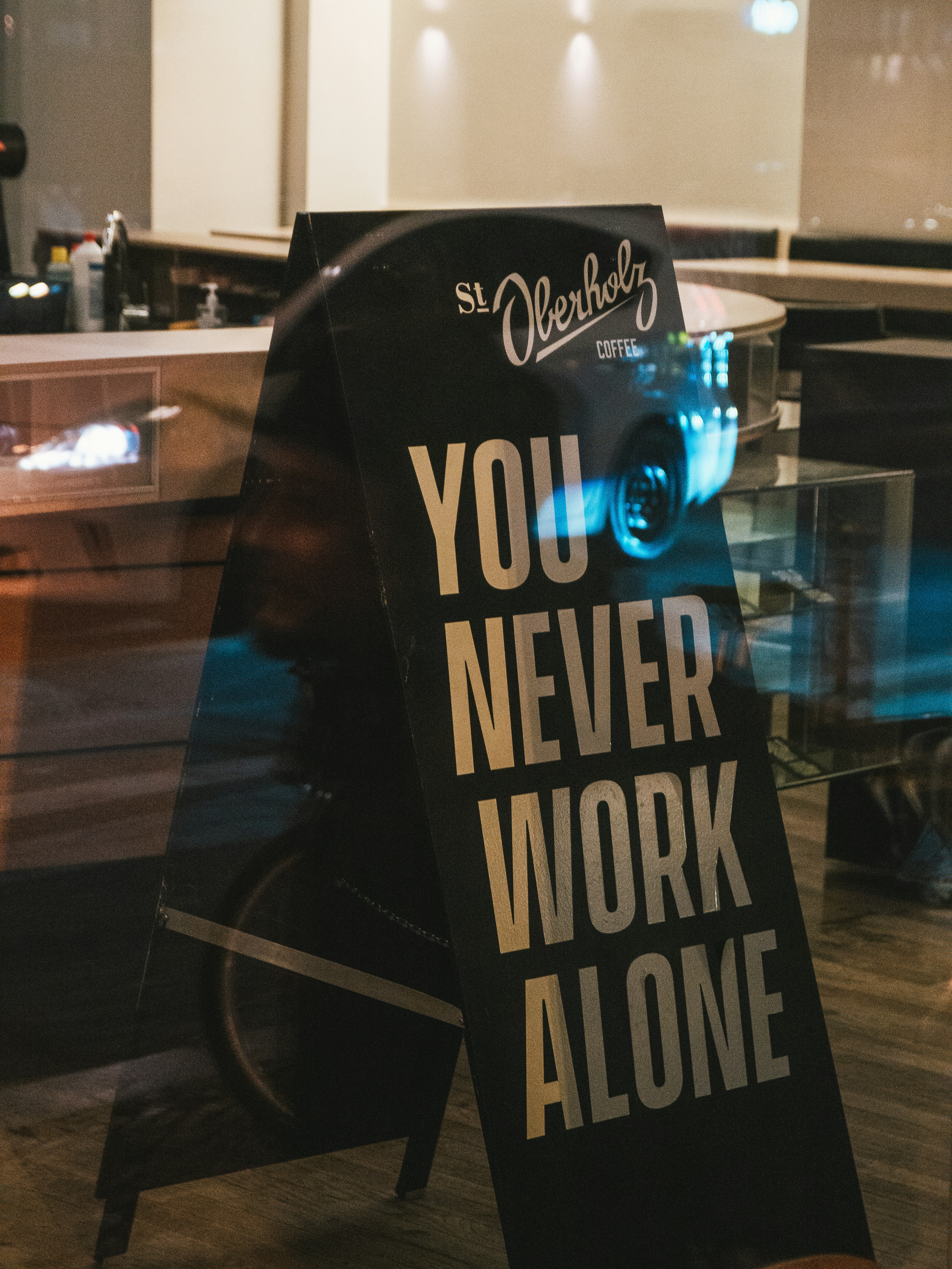 black and white coffee box