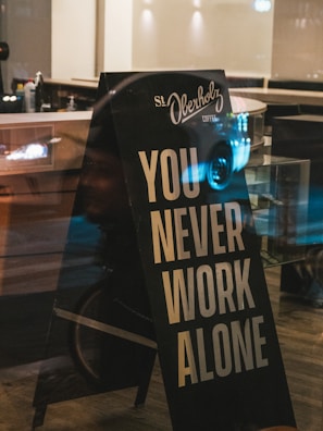 black and white coffee box