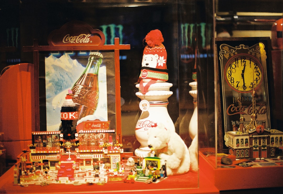 santa claus figurine on brown wooden shelf