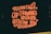 Bright orange neon text on a dark background, featuring a combination of English and Chinese characters with a playful, retro aesthetic. The phrases include 'AMAZING CAP WITH FUN 80S' and a segment in Chinese.