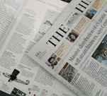 An archive of past newsletter issues showcasing a collection of articles.